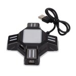 Adaptateur clavier - souris usb - kx - noir - compatible ps4 switch xbox one - 3 ports usb - abs