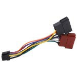 Adaptateur de connecteur de faisceau de câbles iso 16 broches pour autoradio de remplacement pour alpine ... Adaptateur de connecteur de faisceau de câbles iso 16 broches pour autoradio de remplacement pour alpine ...