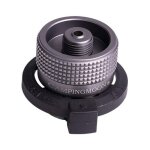 Adaptateur de conversion verrouillable pour bouteille de gaz butane type lindal bidon visser yyv