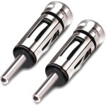 Adaptateur dantenne radio din m�le vers iso femelleadaptateur st�r�o universel pour v�hiculeprise iso ...