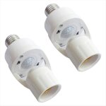 Adaptateur de douille dampoule intelligente e27 avec d�tecteur de mouvement pir marche / arr�t automatique ...