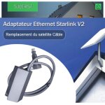 Adaptateur ethernet starlink v2 - adaptateur satellite dantenne parabolique rectangulaire - kit cpl internet ...