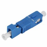 Adaptateur de fibre optique sc m�le � lc femelle convertisseur optique hybride optique de fibre de mode ...