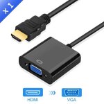 Adaptateur hdmi vers vga convertisseur mle vers clbre pour adaptateur ps4 1080p hdmi - vga avec cble ...