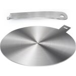 Adaptateur induction disque (24cm) convertisseur plaque cuisson induction plaque diffusion chaleur avec ...