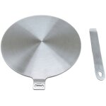 Adaptateur induction plaque de conversion induction plaque de refroidissement avec poignée et base amovibles ... Adaptateur induction plaque de conversion induction plaque de refroidissement avec poignée et base amovibles ...