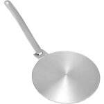 Adaptateur induction plaque plaque de diffusion de chaleur acier inoxydable 20cm pour plaque � induction ...