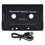 Adaptateur de lecteur de cassettes sans fil pour voiture convertisseur de rcepteur de cassettes bluetooth ...