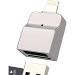 Adaptateur lightning usb 3. 0 lecteur de cartes micro sd cble otg tf carte lecteur pour apple iphone ...