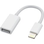 Adaptateur lightning vers usb cble otg pour apple iphone 14 13 12 11 pro max 7 8 plus x se xs xr pour ...