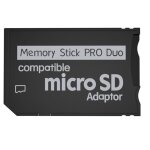Adaptateur memory stick psp cartes micro sd vers memory stick pro duo pour playstation portable appareil ...