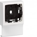 Adaptateur pour moulure - blanc - h. 10. 2 x p. 2. 4 cm - pvc - id�al pour interrupteurs et prises