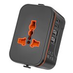 Adaptateur prise universelle voyageadaptateur universel de voyage avec 2 usb et 2 usbc