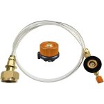 Adaptateur de propane tuyau de rechange pour convertisseur id�al pour camping en plein air et cuisini�re ...