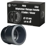 Adaptateur pvc � visser bsp femelle 1 � coller � 32 mm femelle ? lot de 8 - pn16 60�c r�sistant chimie ...