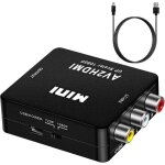 Adaptateur rca vers hdmi mini av rca cvbs vers hdmi vido audio convertisseurs support 720 1080p pour ...