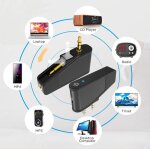 Adaptateur recepteur bluetooth 5. 0 jack 3. 5 pour voiture autoradio prise casque chaine hifi ordinateur ...