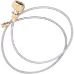 Adaptateur de rchaud de camping brleur plat cylindre adaptateur de recharge de gaz avec tube de cuivre ...