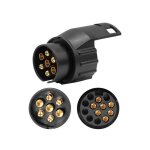 Adaptateur remorque 7 vers 13 broches prise remorque 7 broches pour remorque de voiture tracteur caravane ...