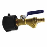Adaptateur robinet r�cup�rateur eau pluie - - raccord s60x6 cuve 1000l - vanne baril tonneau ibc