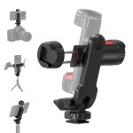 Adaptateur tr�pied t�l�phone - 1 pi�ce 2 griffes 1 / 4 pouce vis 360� rotatif / 180� inclinable - convient ...