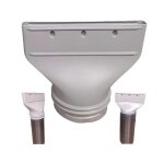 Adaptateur tuyau climatiseur mobile raccord plat pour tuyau d?�chappement compatible climatisation mobile ...