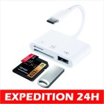 Adaptateur usb c pour cartes sd et tf ? lecteur de carte sd et tf sur port usb c pour fenteer Adaptateur usb c pour cartes sd et tf ? lecteur de carte sd et tf sur port usb c pour fenteer