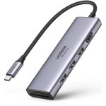 Adaptateur usb - c multifonction - ugreen - gris