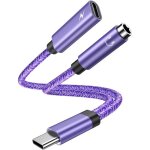 Adaptateur usb c vers jack aux 3. 5mm 2 en 1 type c prise casque avec charge rapide câble pour samsung ... Adaptateur usb c vers jack aux 3. 5mm 2 en 1 type c prise casque avec charge rapide câble pour samsung ...
