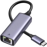 Adaptateur usb c vers rj45 ethernet 2. 5 gigabit rseau lan compatible avec iphonemacbookipad surface ...