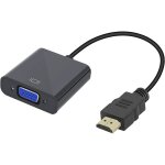 Adaptateur vga vers hdmi pour mac et pc convertisseur television ecran retroprojecteur cable 1080p