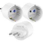 Adaptateur de voyage italie 3 paquetsadaptateur prise italieprise de voyage france vers italieadaptateur ...