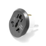 Adaptateur de voyage prise universel type - e / f prise france vers usa royaume - uni la chine litalie ...