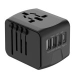 Adaptateur voyage universel international avec 3 usb et 1 type c1500wprise france vers usa canada uk ...