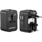 Adaptateur de voyage universel prises anglaise europe americaine australie prises internationale avec ...