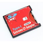 Adaptateur wi - fi haut dbit sd vers carte cf adaptateur sd mmc sdhc sdxc vers carte cf type i label