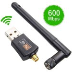 Adaptateur wifi usb dongle wifi sans fil 600 mbps double bande avec antenne - thsinde