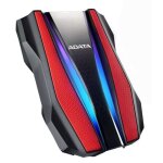 Adata hd770g disque dur externe 1000 go noir rouge (ahd770g - 1tu32g1 - c