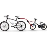 Barre trail angel - add one - rouge et noir - systme daccroche simple - pour vlo enfant - poids max ...