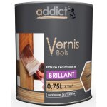 Vernis vitrificateurs - addict - incolore - brillant - alkyde - 750ml
