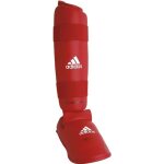 Adidas protge tibias + pieds wkf - rouge