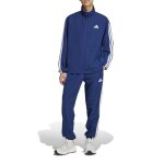 Adidas survtement sportswear basic 3 - stripes woven bleu - jc5391