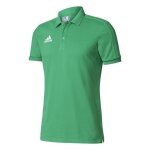 Adidas tiro 17 polo - vert / noir / blanc