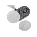 Balai vapeur rotatif - adler - ad 7052 - blanc - design �l�gant - performance optimale