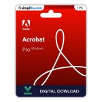 Logiciel - adobe - acrobat pro 2020 - activation perptuelle - 1 pc - windows 10