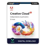 Adobe creative cloud ? abonnement 12 mois ? compte personnel ? tous supports ? licence officielle adobe ...
