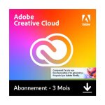 Adobe creative cloud (cc) pro - 3 mois - licence � t�l�charger - livraison rapide 7 / 7j