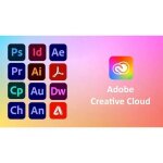 Adobe creative cloud - licence 1 an - toutes applications - 100 go de stockage - pc / mac