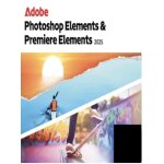 Pack logiciel - adobe - photoshop elements 2025 & premiere elements 2025 - 3 ans - pc mac - cl numrique ...