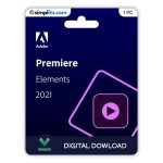 Adobe premiere elements 2021 - activation perptuelle -  tlcharger - 1 pc - non compatible mac